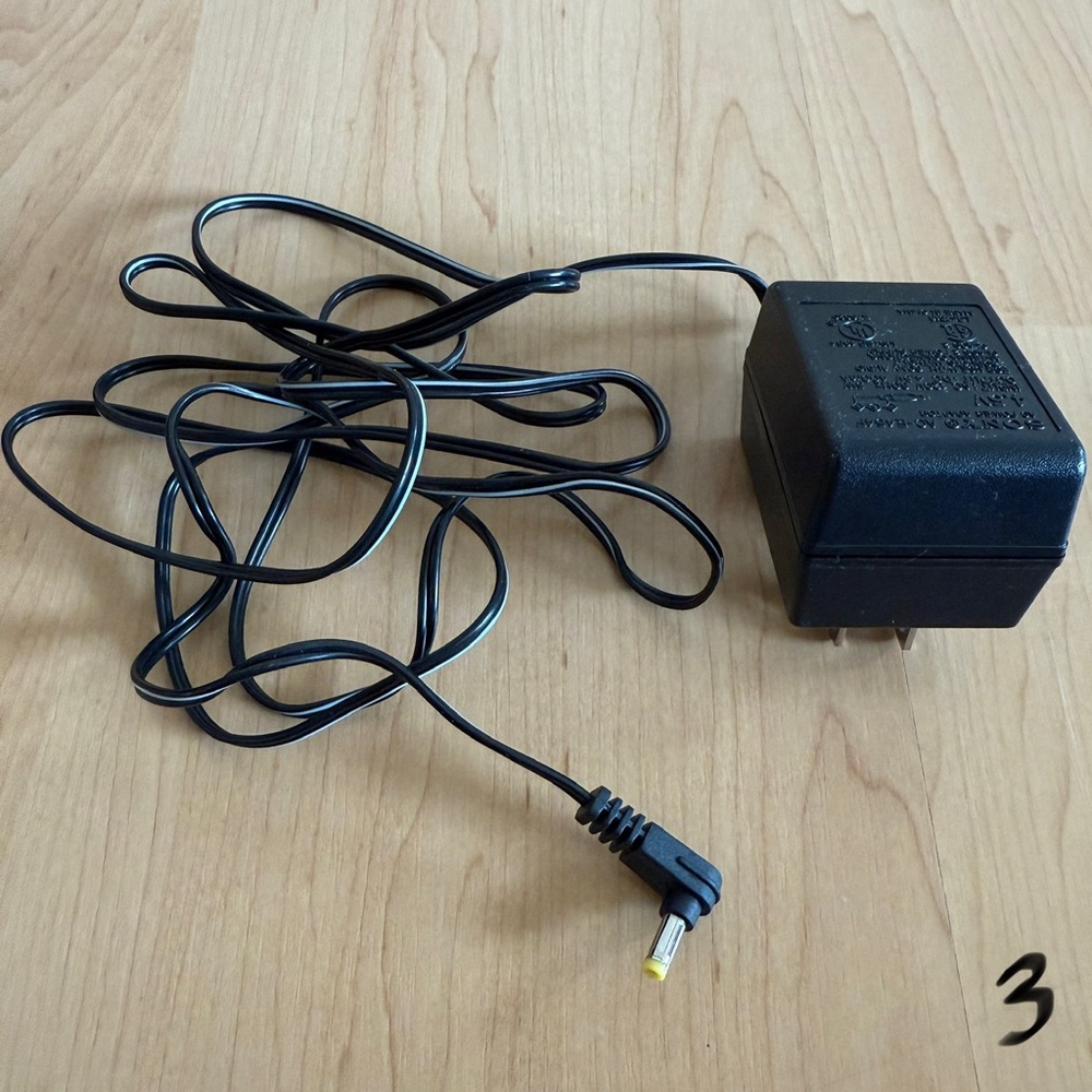 Sony AC-E454F Power Supply Adapter, Input: 120V, Output: 4.5V, Tested